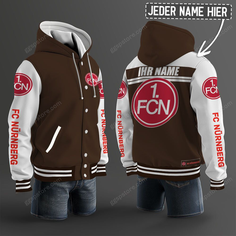 1. FC Nürnberg Hoodie Jacke – Bild 9