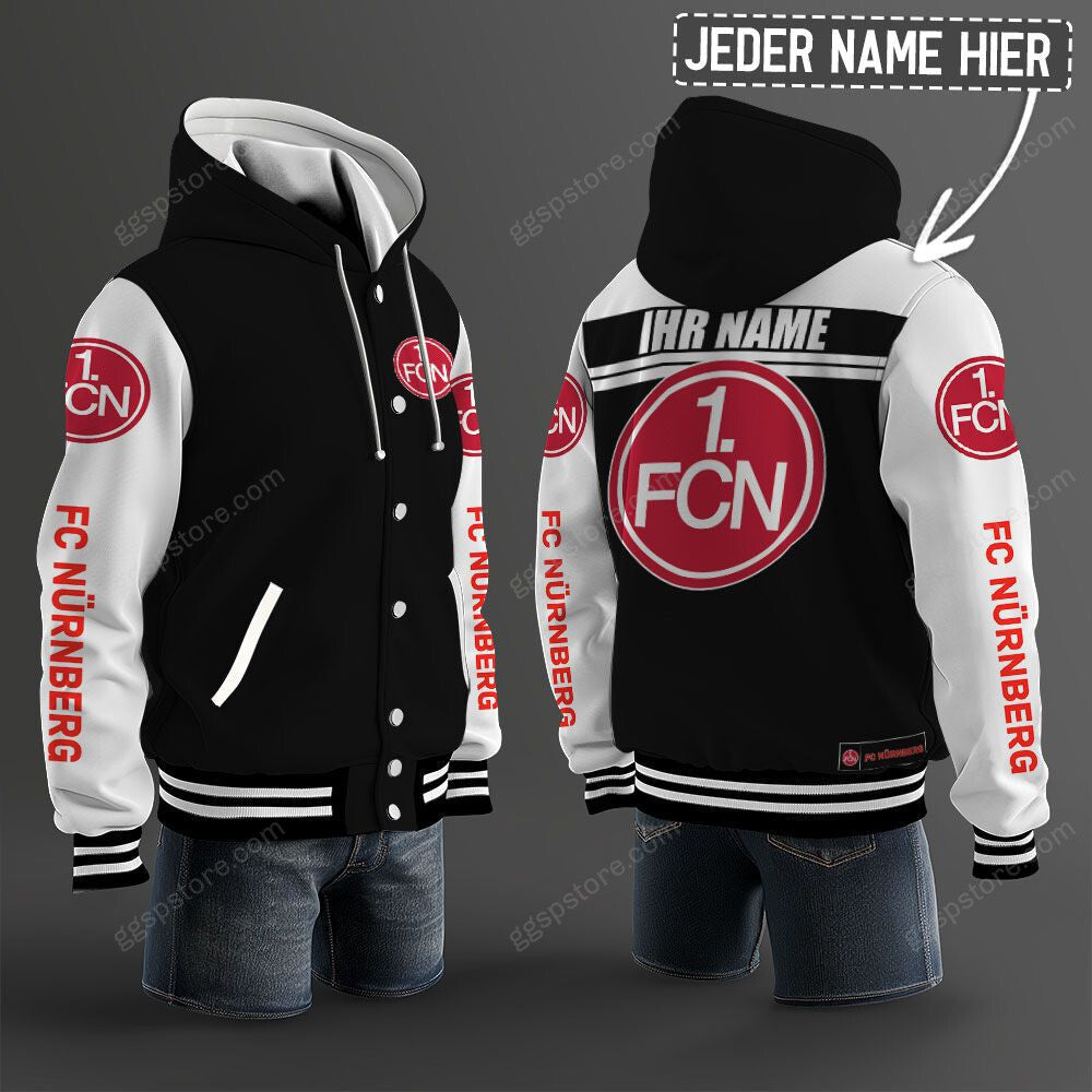 1. FC Nürnberg Hoodie Jacke – Bild 3