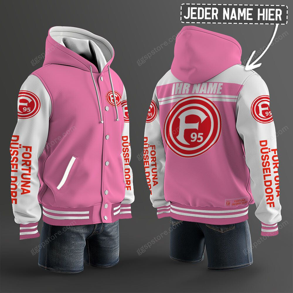 Fortuna Düsseldorf Hoodie Jacke – Bild 7