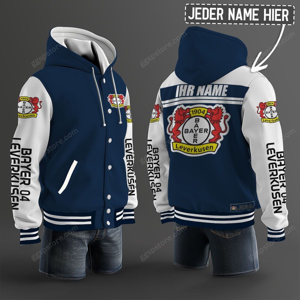 Bayer 04 Leverkusen Hoodie Jacke – Bild 5