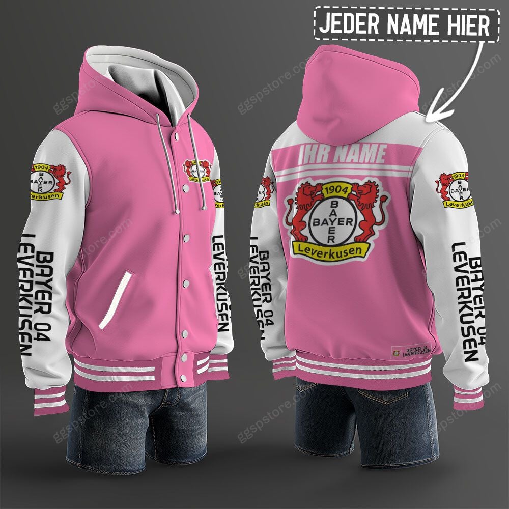 Bayer 04 Leverkusen Hoodie Jacke – Bild 7