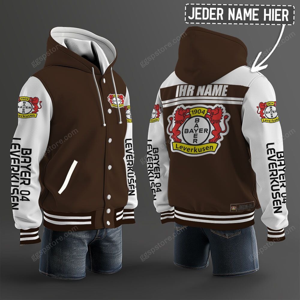Bayer 04 Leverkusen Hoodie Jacke – Bild 9