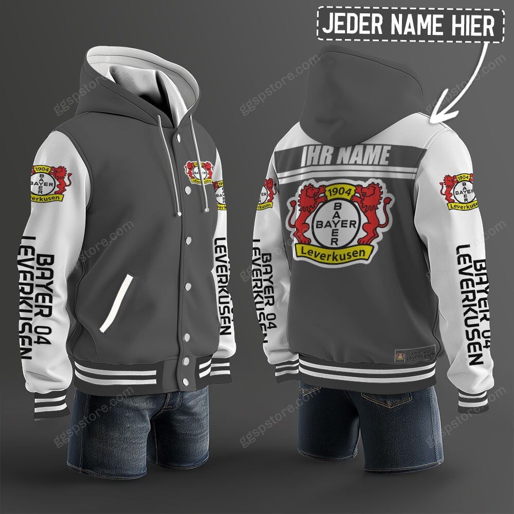 Bayer 04 Leverkusen Hoodie Jacke – Bild 13