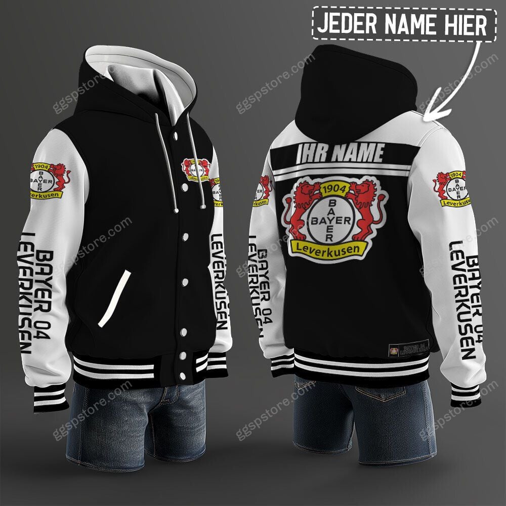 Bayer 04 Leverkusen Hoodie Jacke – Bild 15