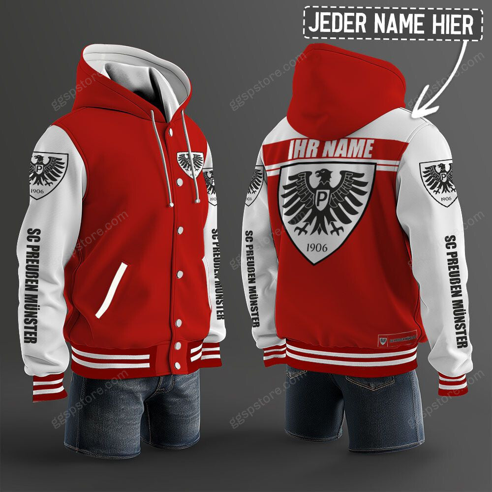 SC Preußen Münster Hoodie Jacke – Bild 4