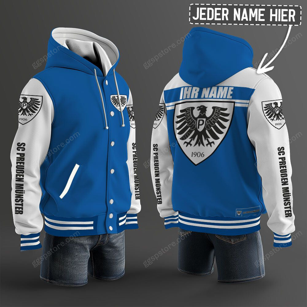 SC Preußen Münster Hoodie Jacke – Bild 6