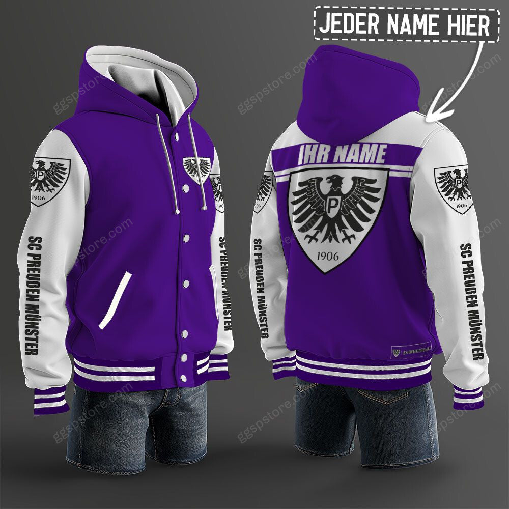 SC Preußen Münster Hoodie Jacke – Bild 12