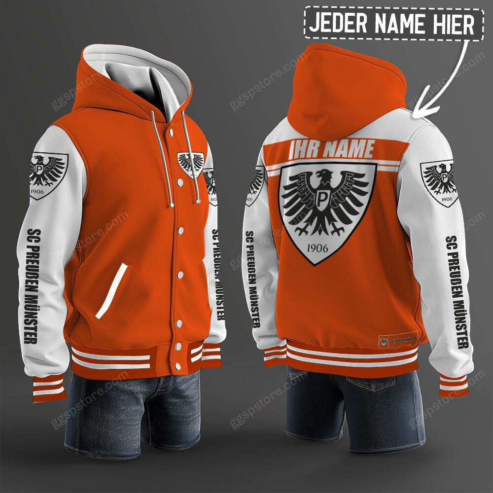 SC Preußen Münster Hoodie Jacke – Bild 13