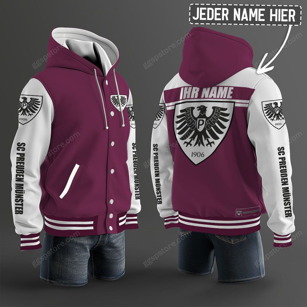 SC Preußen Münster Hoodie Jacke – Bild 14