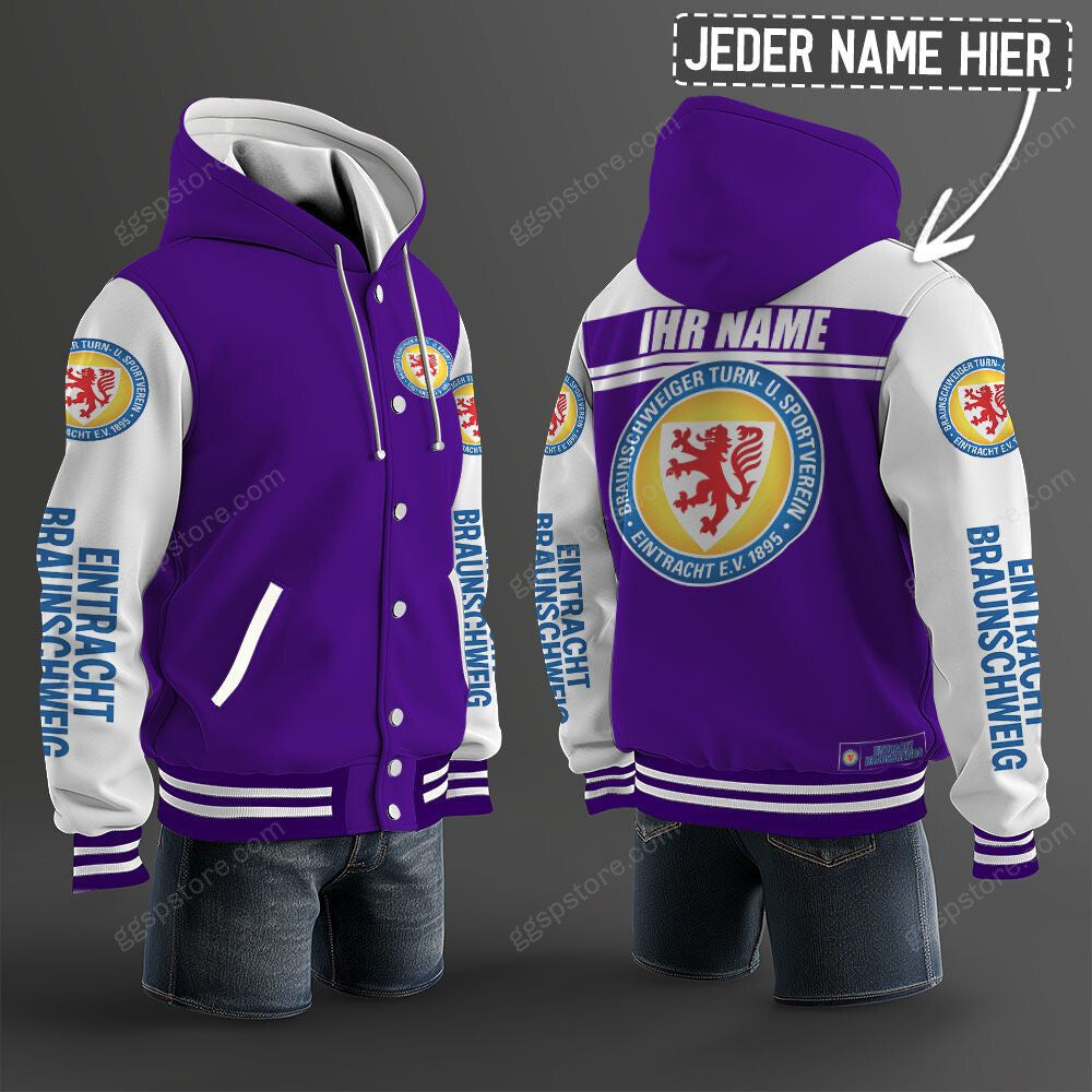 Eintracht Braunschweig Hoodie Jacke – Bild 11