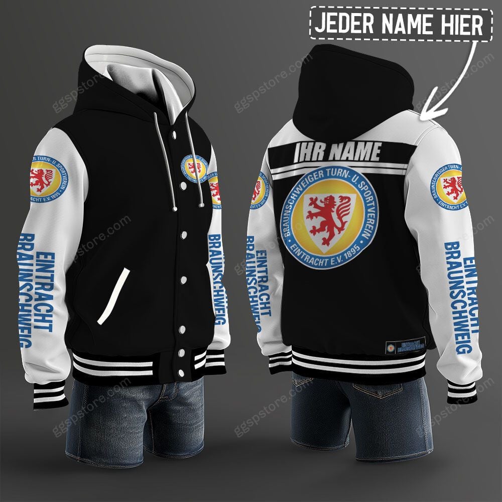 Eintracht Braunschweig Hoodie Jacke – Bild 3