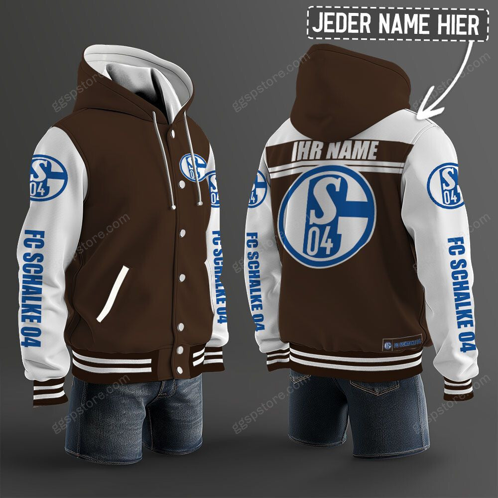 FC Schalke 04 Hoodie Jacke – Bild 9