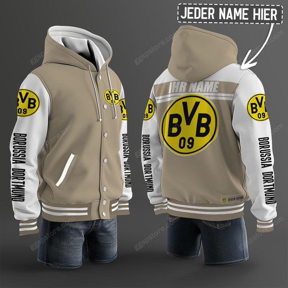 Borussia Dortmund Hoodie Jacke – Bild 8