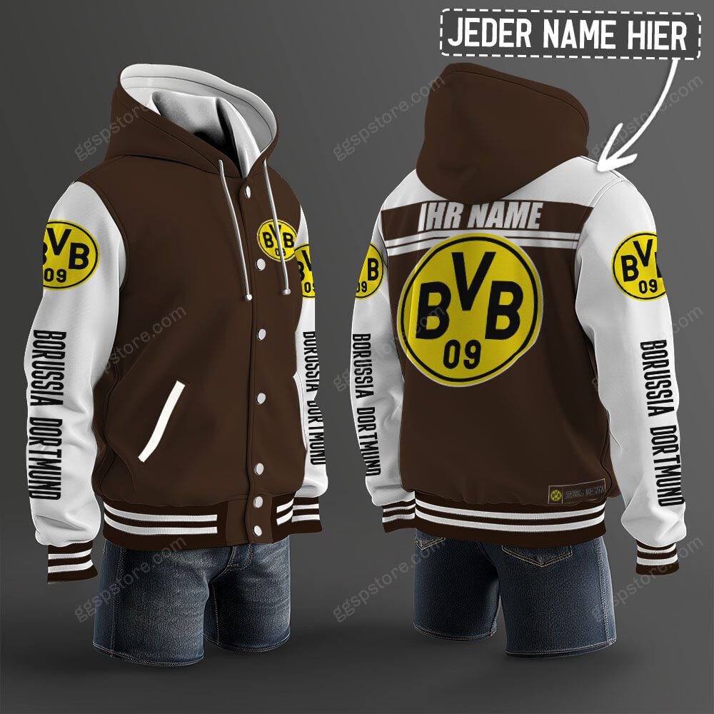 Borussia Dortmund Hoodie Jacke – Bild 9