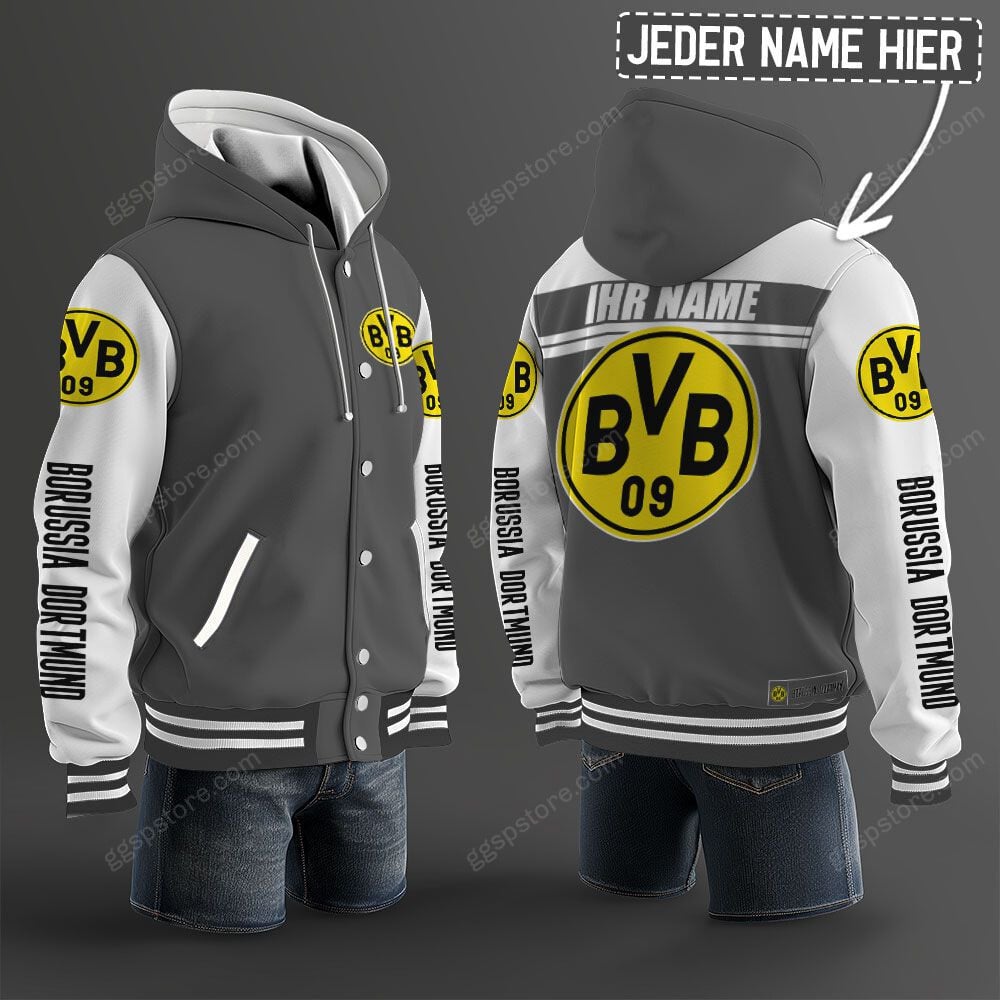 Borussia Dortmund Hoodie Jacke – Bild 13
