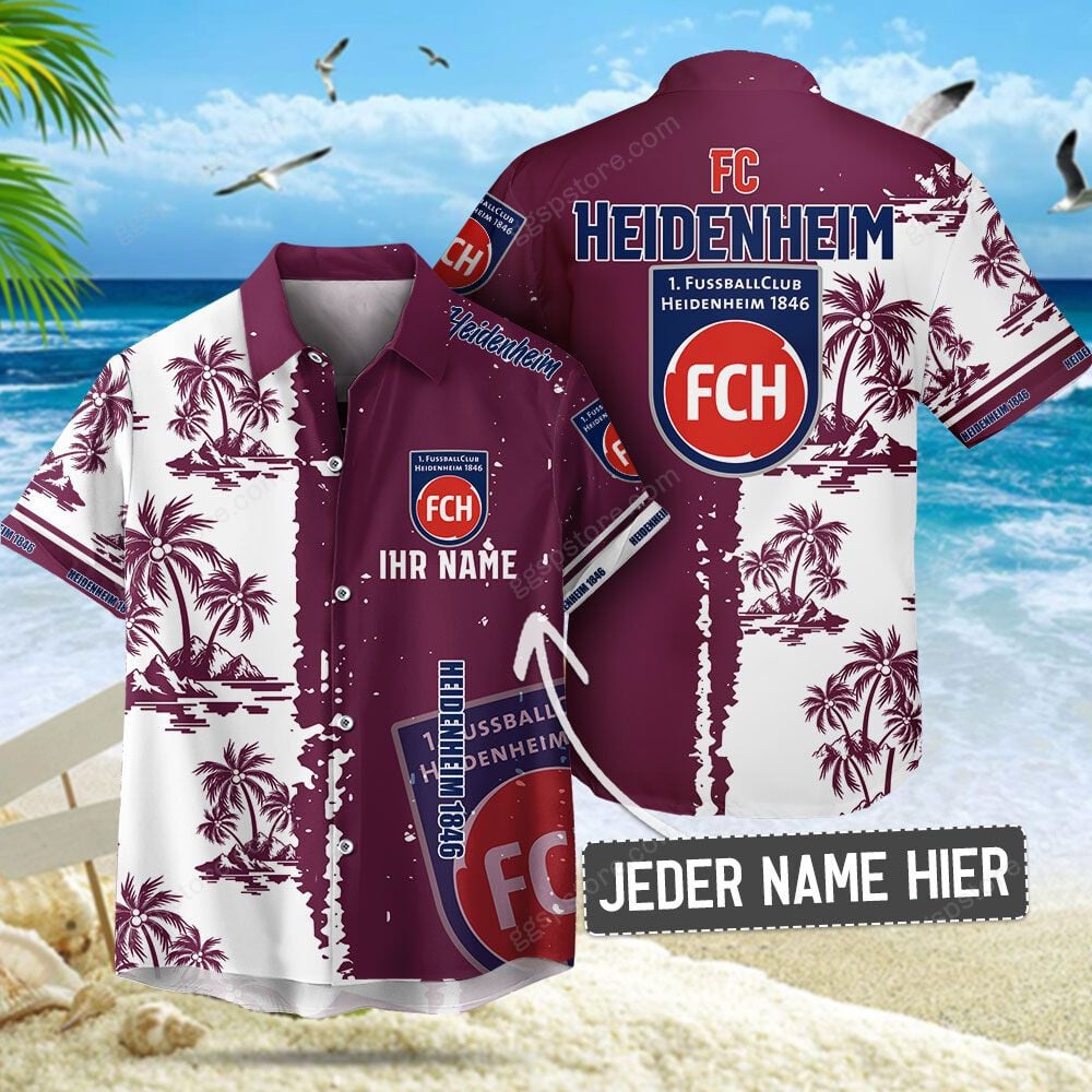1. FC Heidenheim 1846 Hawaiihemd 12