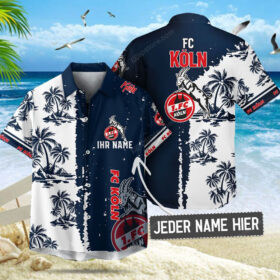 1. FC Köln 4 Sommerhemd Hawaiihemd