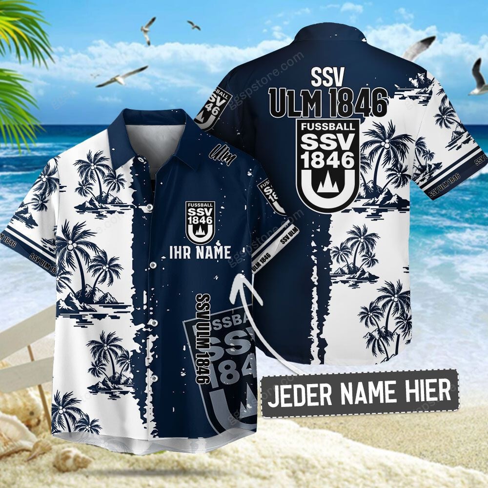 SSV Ulm 1846 Fußball Hawaiihemd 4