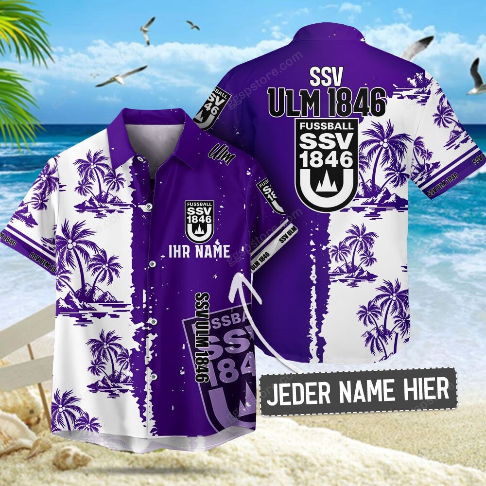 SSV Ulm 1846 Fußball Hawaiihemd 10