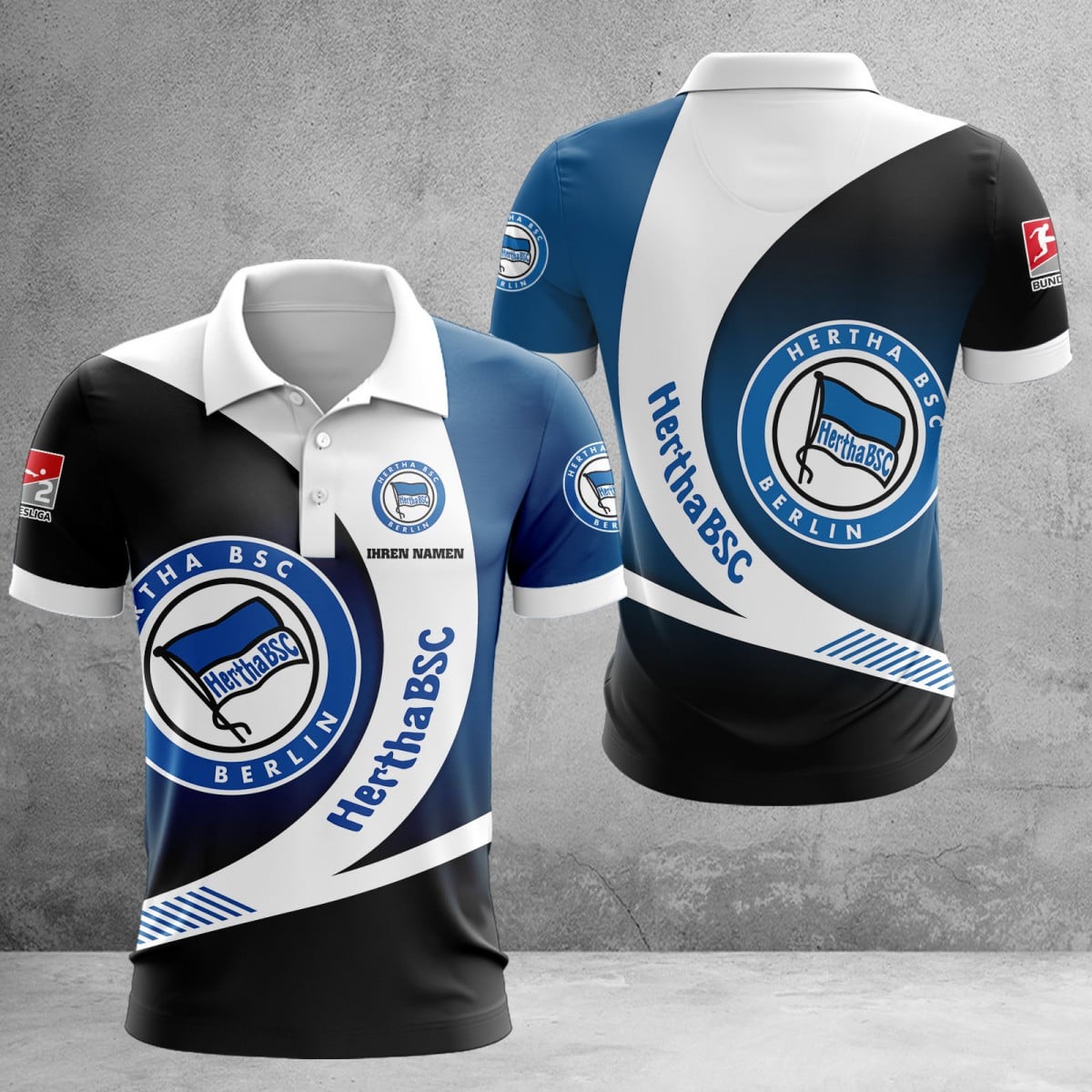 Hertha BSC Poloshirt | Hertha Polohemd WINA11459