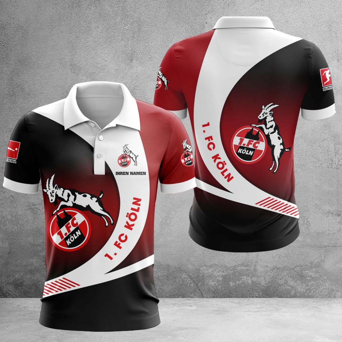 1. FC Köln Poloshirt | Effzeh Polohemd WINA11451