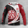 1. FSV Mainz 05 Hoodie Zip Herren | Mainz 05 Kapuzenjacke mit Reißverschluss WINA11452