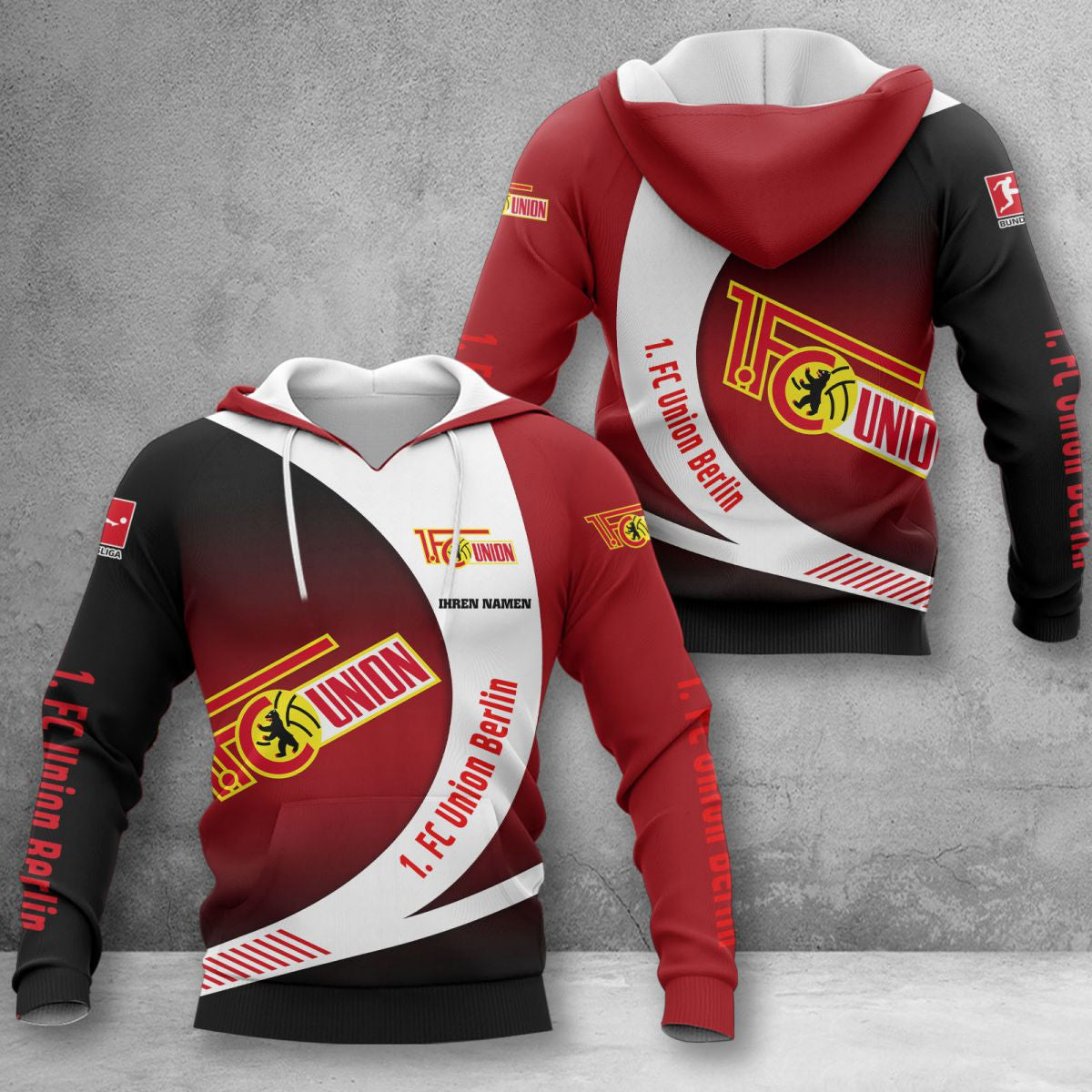 Union Berlin Hoodie Herren | FCU Kapuzenpullover WINA11464