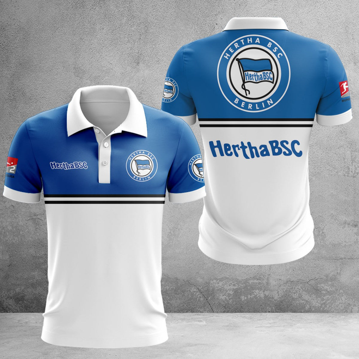Hertha BSC Poloshirt | Hertha Polohemd WINA11841