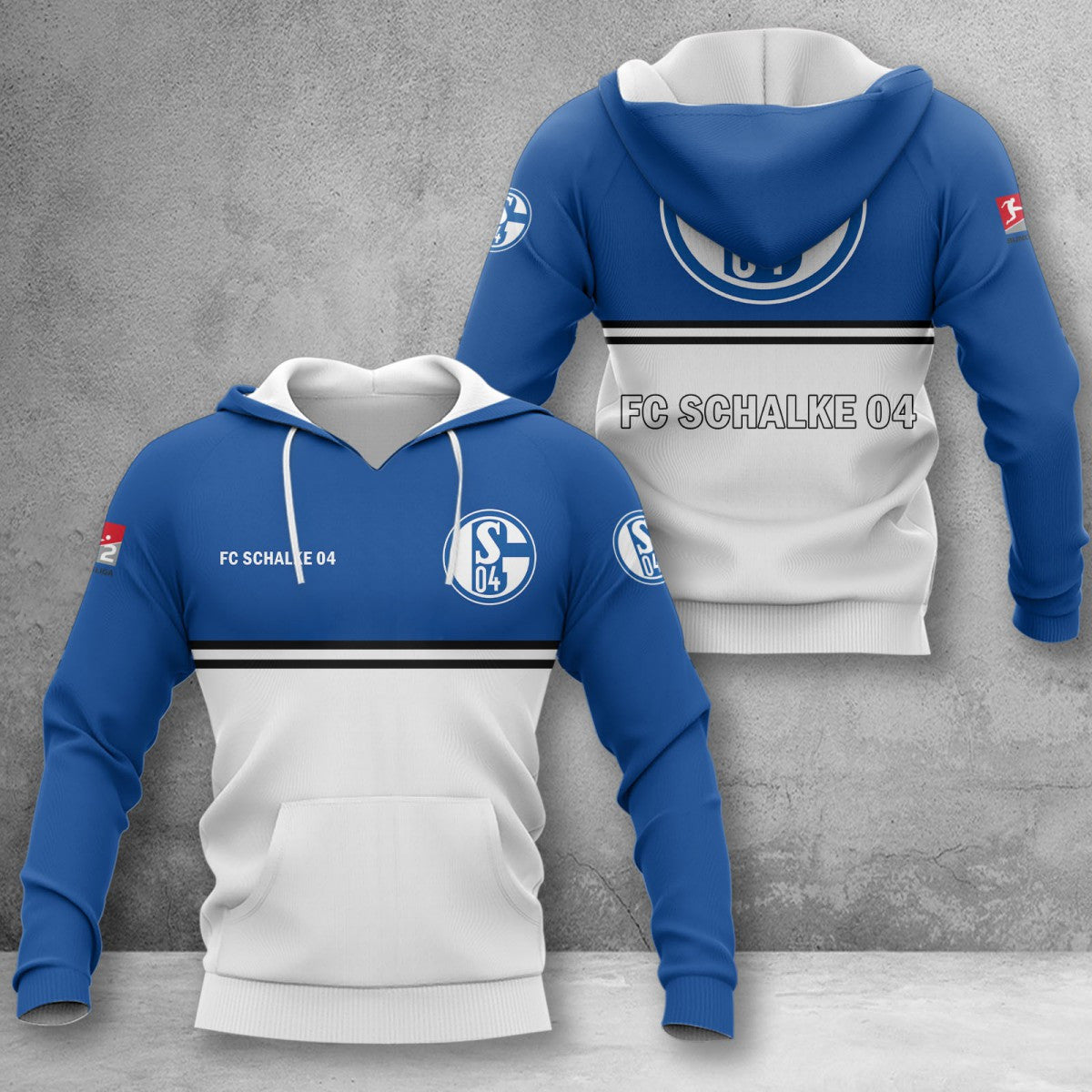 Schalke 04 Hoodie Herren | S04 Kapuzenpullover WINA11844