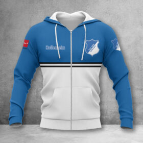 TSG Hoffenheim Hoodie Zip Herren | TSG Kapuzenjacke mit Reißverschluss WINA11845