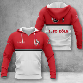 1. FC Köln Hoodie Herren | Effzeh Kapuzenpullover WINA11833