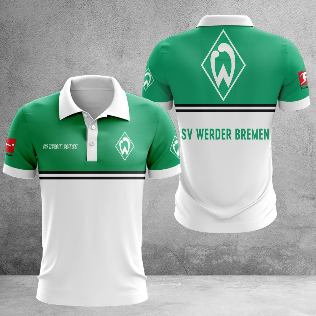 Werder Bremen Poloshirt | SVW Polohemd WINA11850
