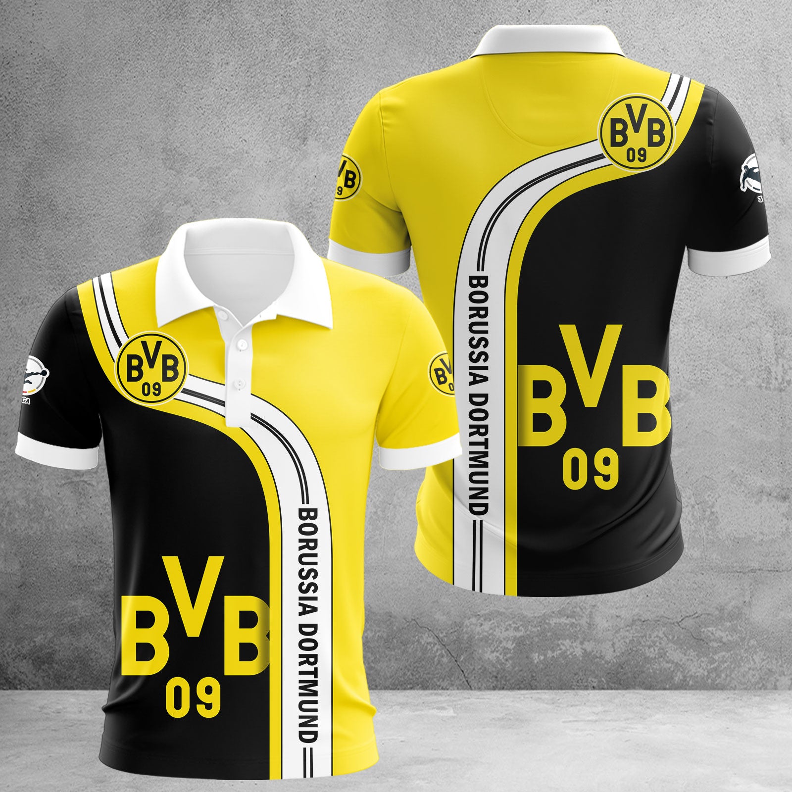 Borussia Dortmund II Poloshirt | BVB II Polohemd WINA2835