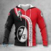 SC Freiburg Hoodie Zip Herren | SCF Kapuzenjacke mit Reißverschluss WINA2807