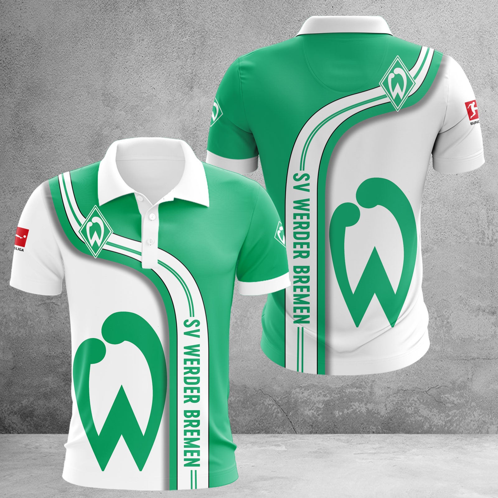 Werder Bremen Poloshirt | SVW Polohemd WINA2814