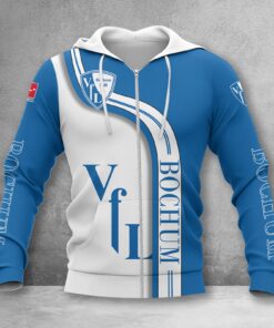 VfL Bochum Hoodie Zip Herren | VfL Kapuzenjacke mit Reißverschluss WINA2812