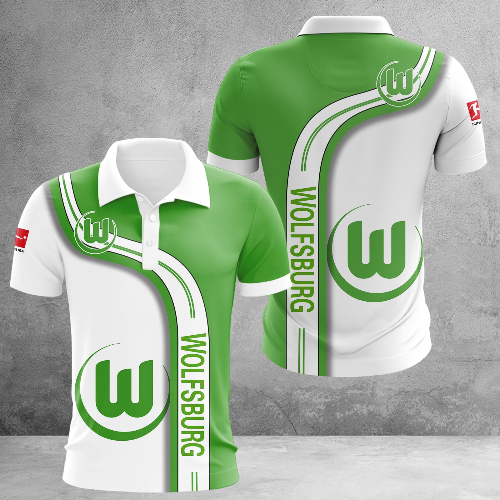 VfL Wolfsburg Poloshirt | WOB Polohemd WINA2813