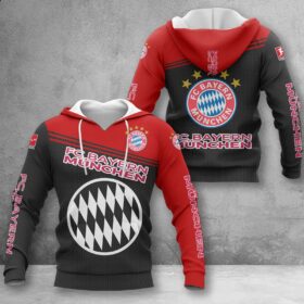 Bayern München Hoodie Herren | FCB Kapuzenpullover WINA2916
