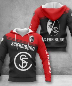 SC Freiburg II Hoodie Herren | SCF II Kapuzenpullover WINA2955
