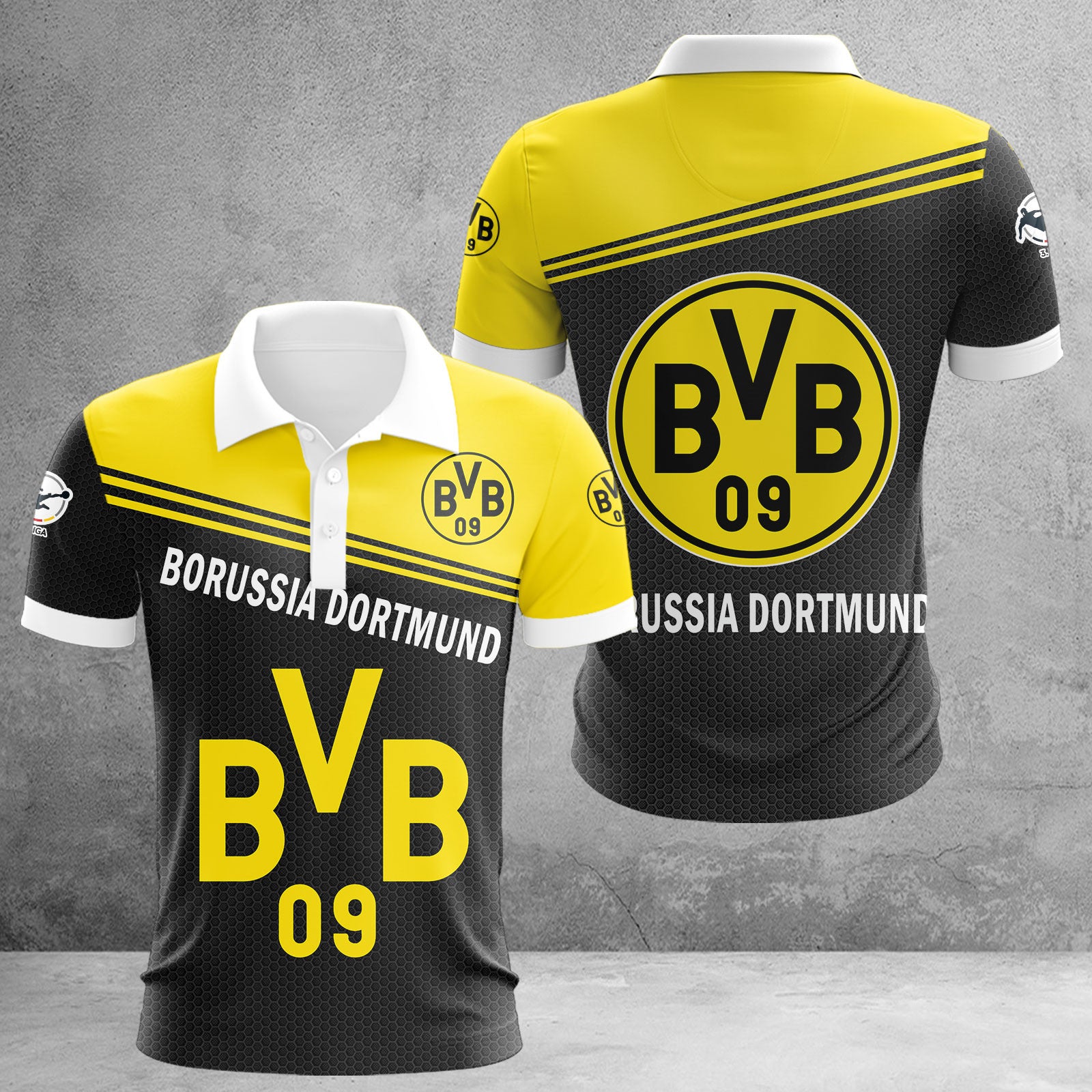 Borussia Dortmund II Poloshirt | BVB II Polohemd WINA2947