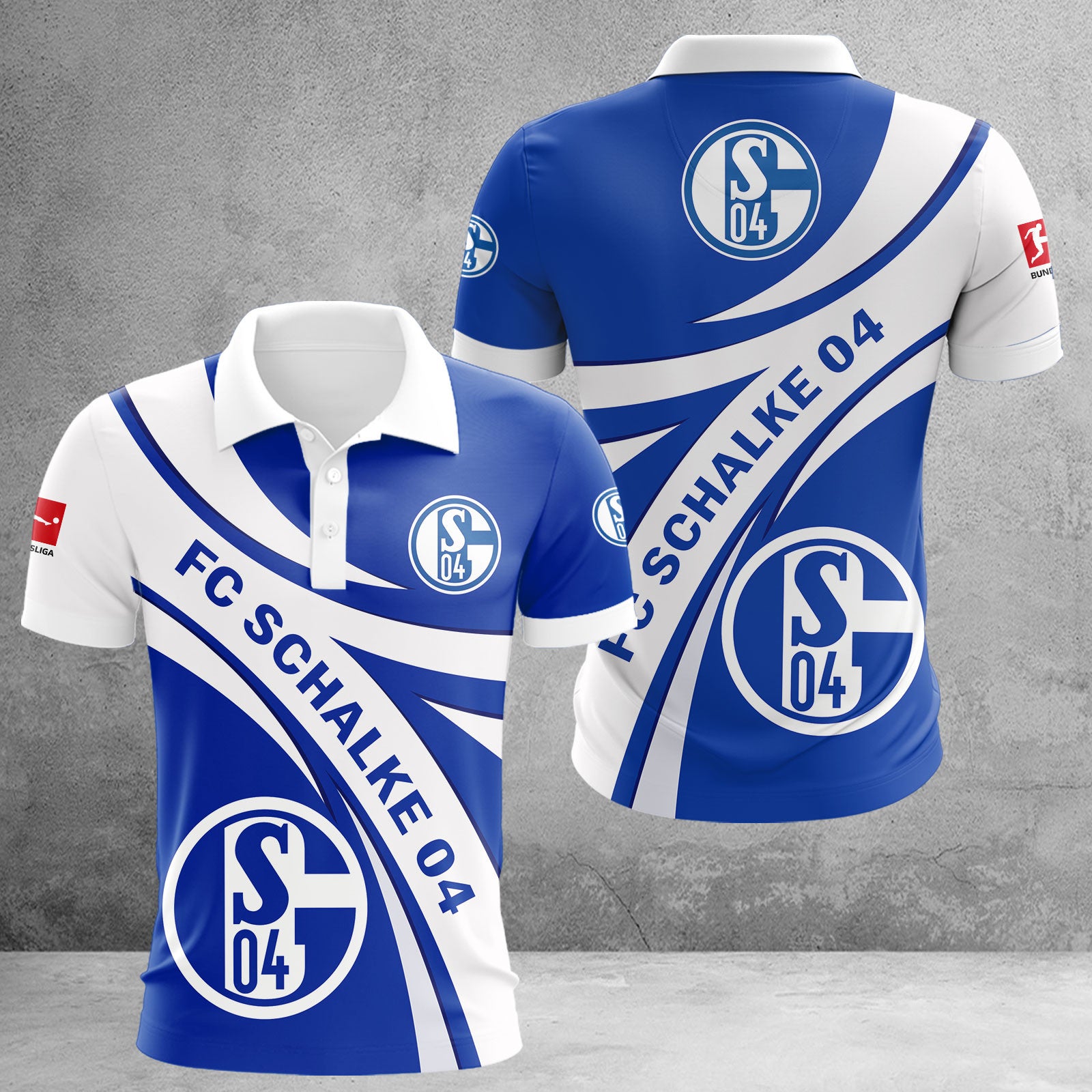 Schalke 04 Poloshirt | S04 Polohemd WINA2455