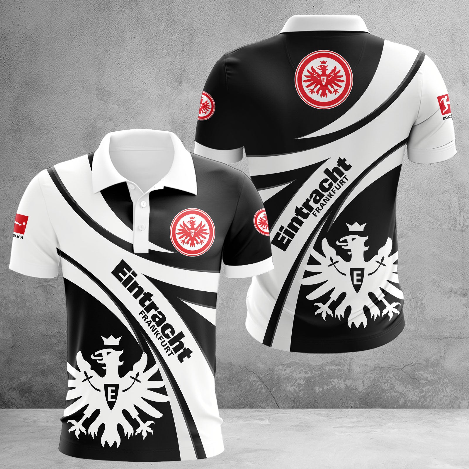 Eintracht Frankfurt Poloshirt | SGE Polohemd WINA2449
