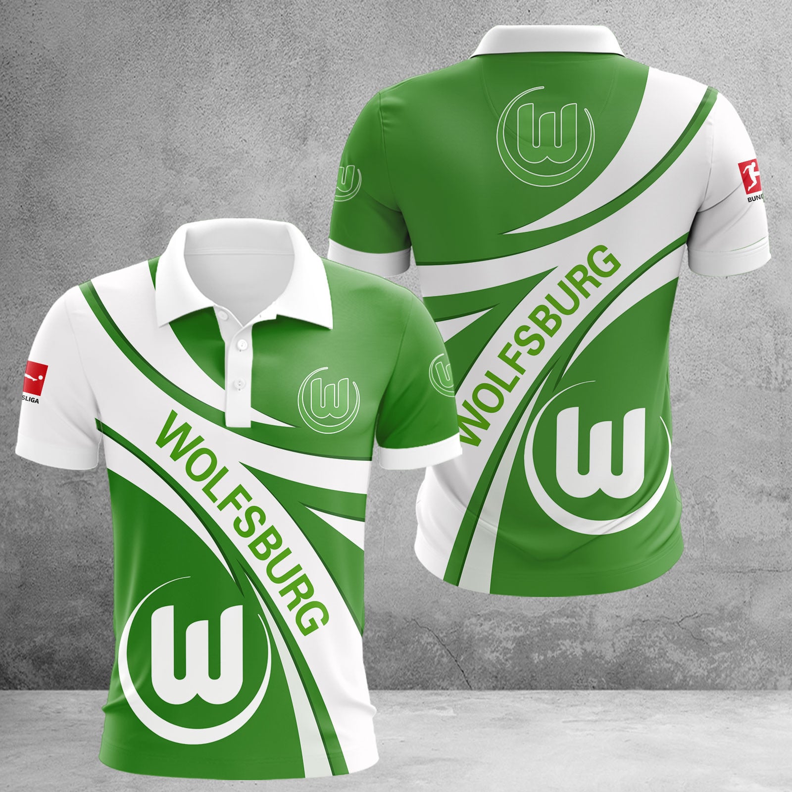 VfL Wolfsburg Poloshirt | WOB Polohemd WINA2460