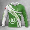 VfL Wolfsburg Hoodie Herren | WOB Kapuzenpullover WINA2460
