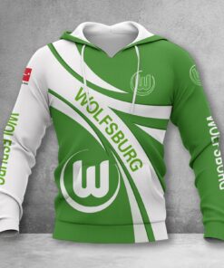 VfL Wolfsburg Hoodie Herren | WOB Kapuzenpullover WINA2460