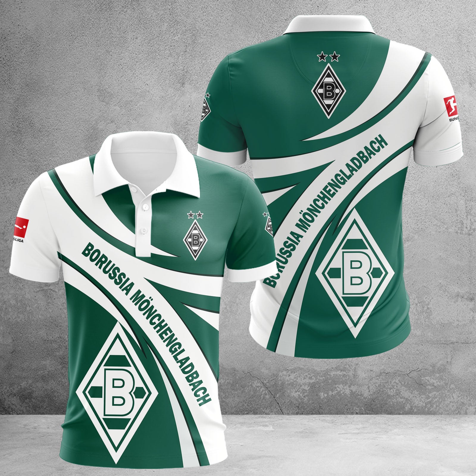 Borussia Mönchengladbach Poloshirt | BMG Polohemd WINA2448