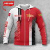 Union Berlin Hoodie Zip Herren | FCU Kapuzenjacke mit Reißverschluss WINA10731