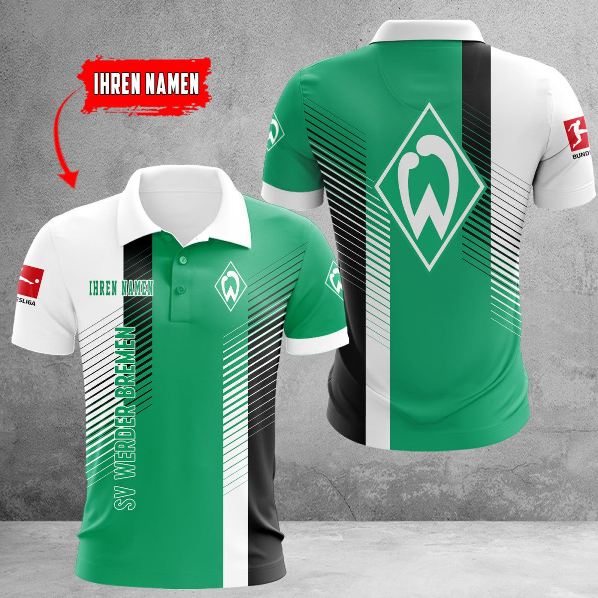 Werder Bremen Poloshirt | SVW Polohemd WINA10735
