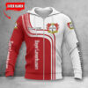 Bayer 04 Leverkusen Hoodie Zip Herren | B04 Kapuzenjacke mit Reißverschluss WINA60120