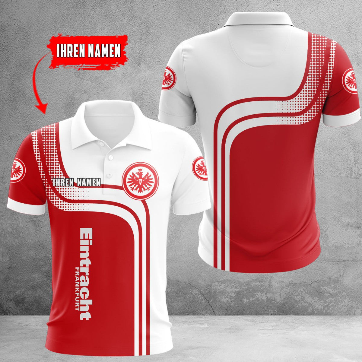 Eintracht Frankfurt Poloshirt | SGE Polohemd WINA60123
